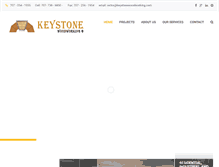 Tablet Screenshot of keystonewoodworking.com